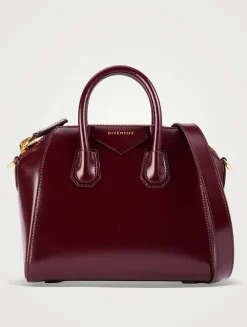 Mini Antigona Leather Bag