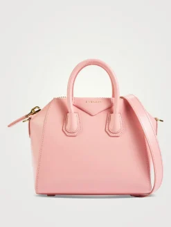 Mini Antigona Leather Bag