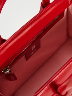 Mini Antigona Lock Leather Bag