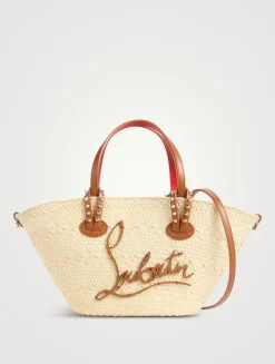 Mini Cabata Raffia Tote Bag