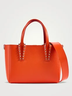 Mini Cabata Soft Leather Tote Bag