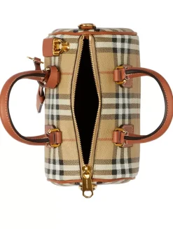 Mini Check Bowling Bag
