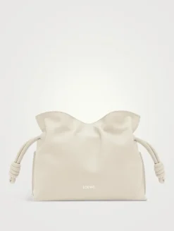 Mini Flamenco Leather Clutch