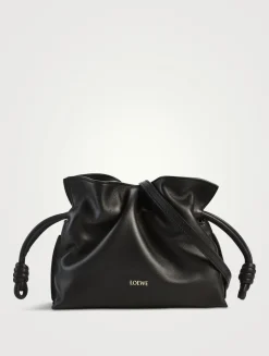 Mini Flamenco Leather Clutch