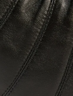 Mini Fortune Croissant Leather Shoulder Bag