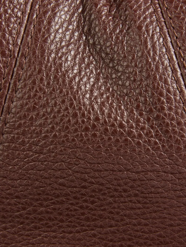 Mini Fortune Croissant Leather Shoulder Bag