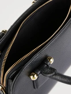 Mini Georgia Leather Crossbody Tote Bag