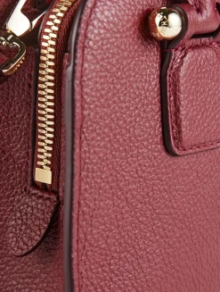 Mini Georgia Leather Crossbody Tote Bag