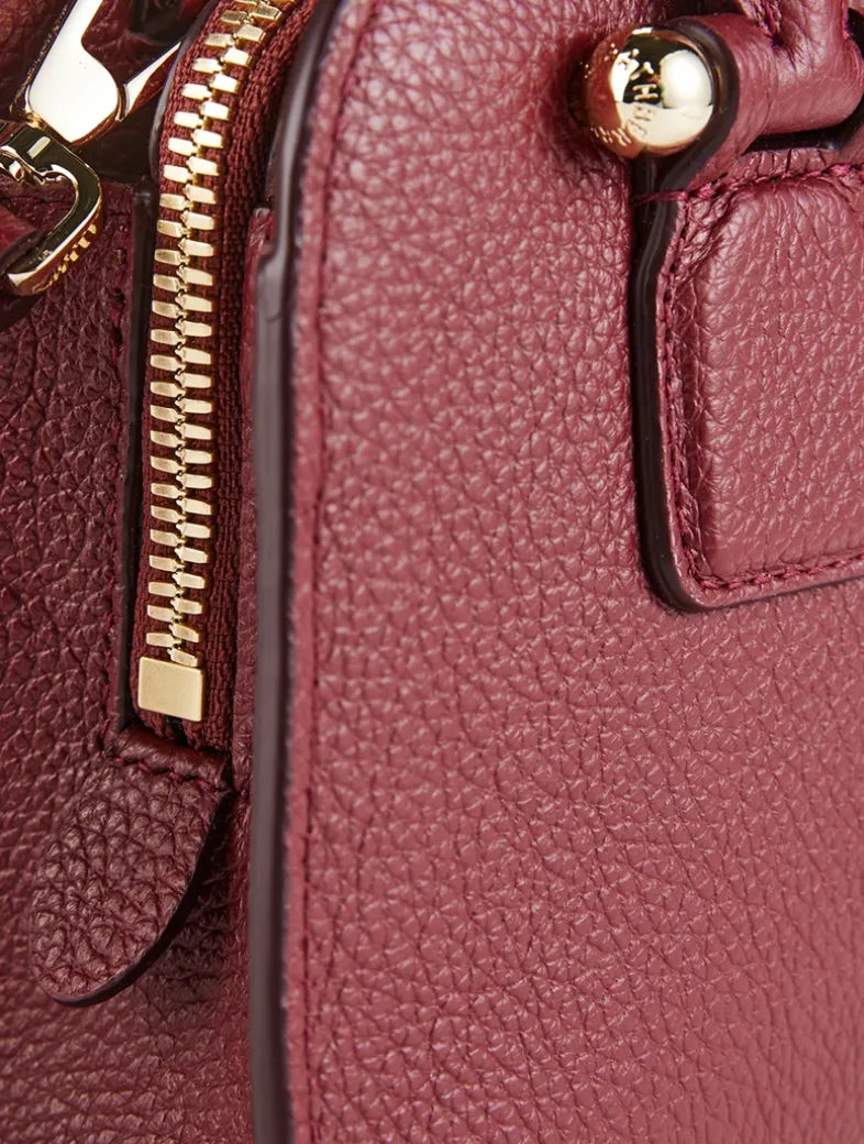 Mini Georgia Leather Crossbody Tote Bag