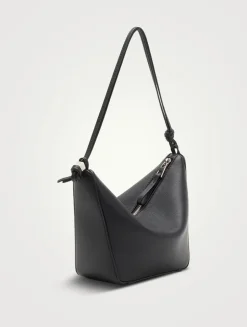 Mini Hammock Leather Shoulder Bag