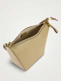 Mini Hammock Leather Shoulder Bag