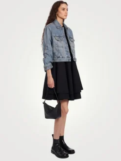 Mini Hammock Leather Shoulder Bag