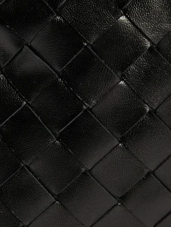 Mini Hop Intrecciato Leather Shoulder Bag