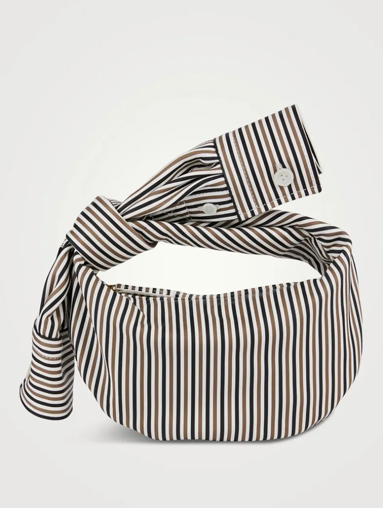 Mini Jodie Shoulder Bag In Stripe Print