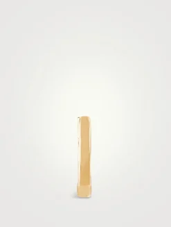 Mini 14K Gold Huggie Earring
