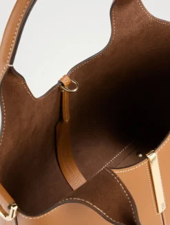 Mini Leather Shopping Bag