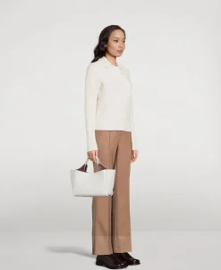 Mini Leather Tote Bag