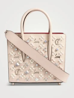 Mini Paloma Leather Tote Bag