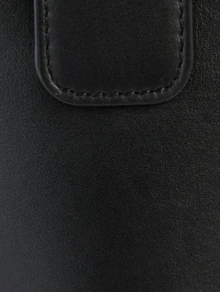 Mini Pebble Leather Bucket Bag