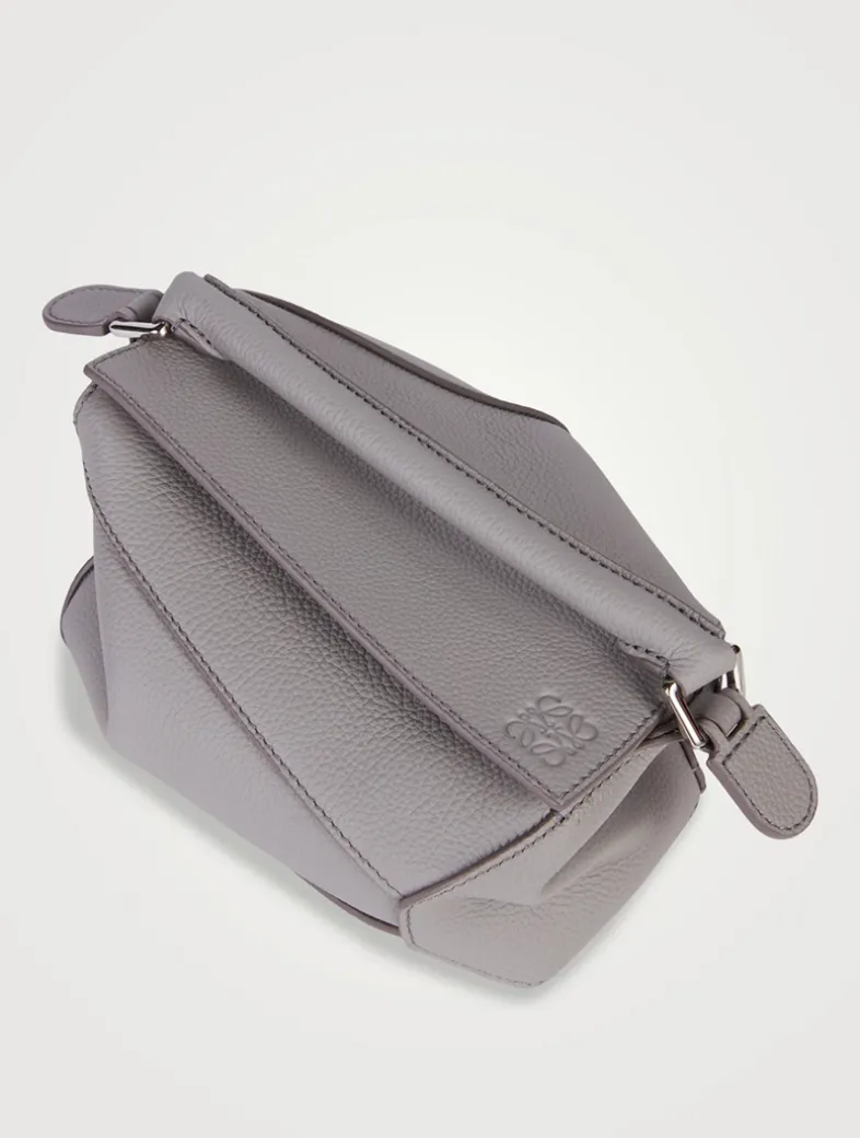 Mini Puzzle Edge Leather Bag