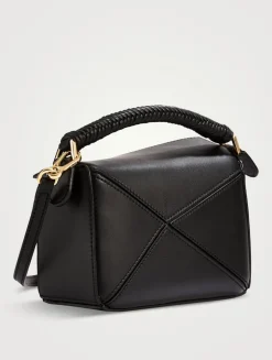 Mini Puzzle Leather Bag