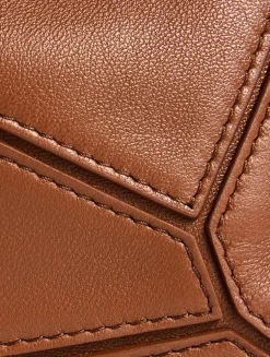 Mini Puzzle Leather Bag