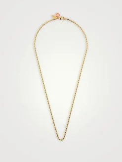 Mini 'Roped In' Long Necklace