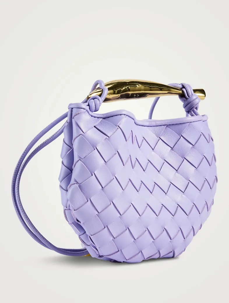 Mini Sardine Intrecciato Leather Bag