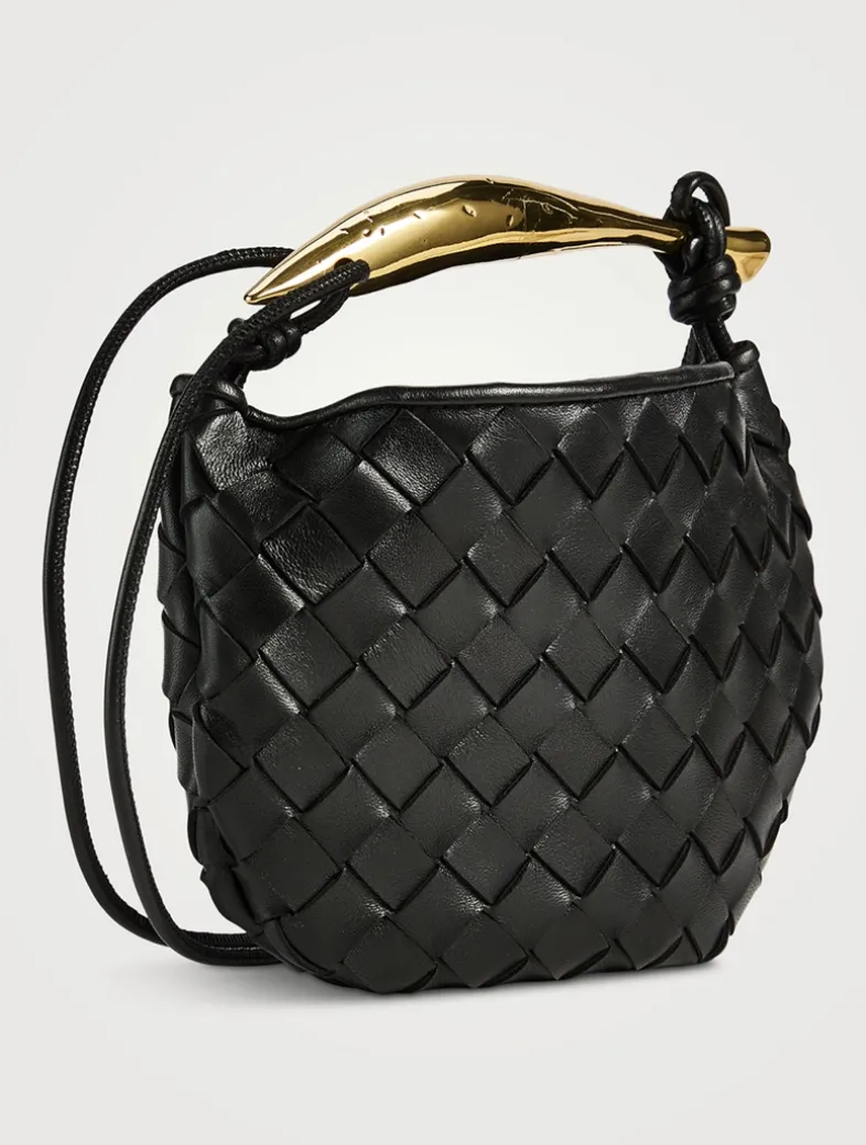 Mini Sardine Intrecciato Leather Bag