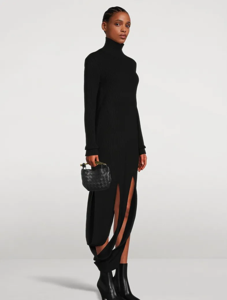 Mini Sardine Intrecciato Leather Bag