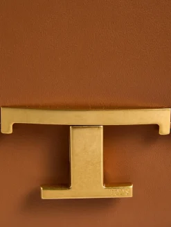 Mini T Timeless Leather Crossbody Bag