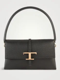 Mini T Timeless Leather Flap Bag
