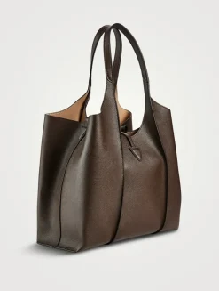 Mini T Timeless Leather Shoulder Bag