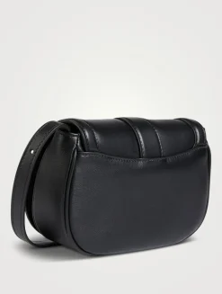 Mini T-Bar Leather Crossbody Bag