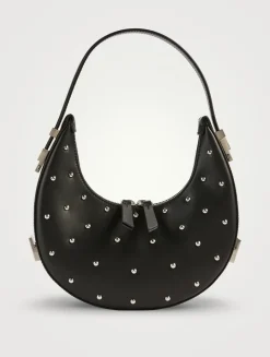 Mini Toni Studded Leather Shoulder Bag