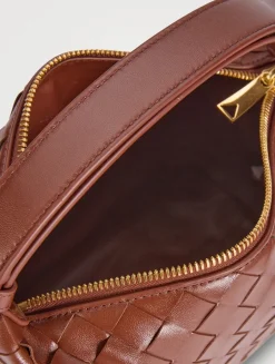 Mini Wallace Intrecciato Leather Shoulder Bag