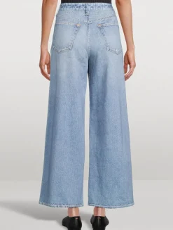 Miramar Sofie Wide-Leg Terry Jeans