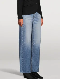 Miramar Trompe L'œil Wide-Leg Joggers