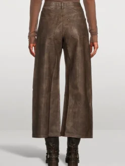 Misha Wide-Leg Trousers