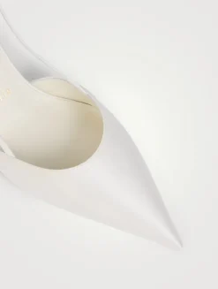 Miss Z Crêpe Satin Slingback Pumps