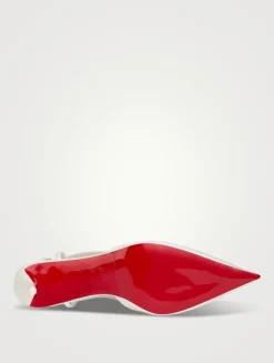 Miss Z Crêpe Satin Slingback Pumps