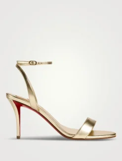 Miss Z Metallic Leather Sandals