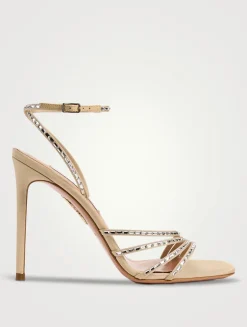 Mistica Embellished Grosgrain Sandals