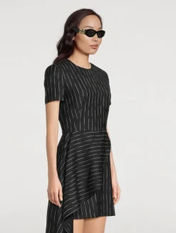 Miu Glimpse Oval Sunglasses