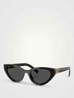 Miu Miu Signature Cat Eye Sunglasses