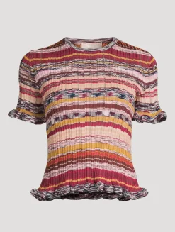 Miya Ruffle-Trimmed Sweater