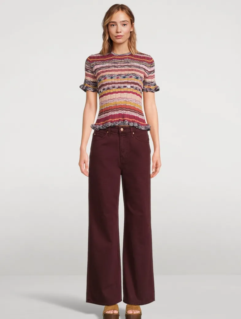 Miya Ruffle-Trimmed Sweater