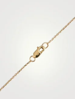 Mélia 14K Gold Moonstone Toi Et Moi Necklace