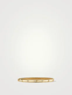 Modern Renaissance Bracelet In 18k Yellow Gold With Diamonds