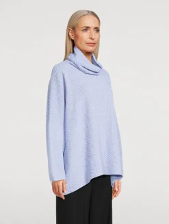 Monks Cowlneck Linen Cotton Sweater